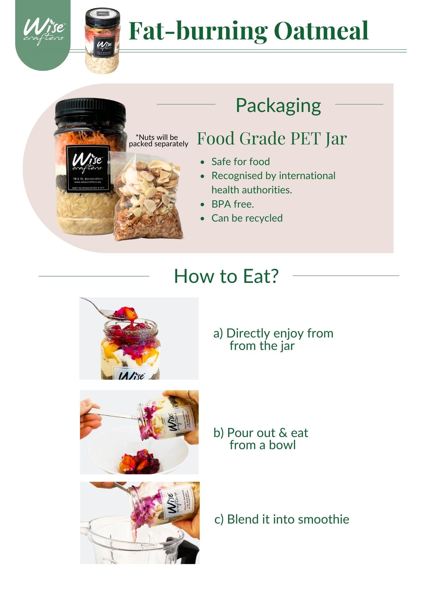 Oatsome 30 Meal Plan