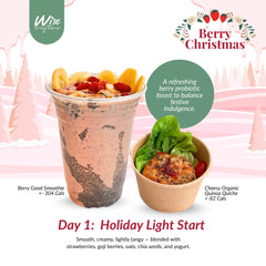 Berry Christmas Breakfast Combo