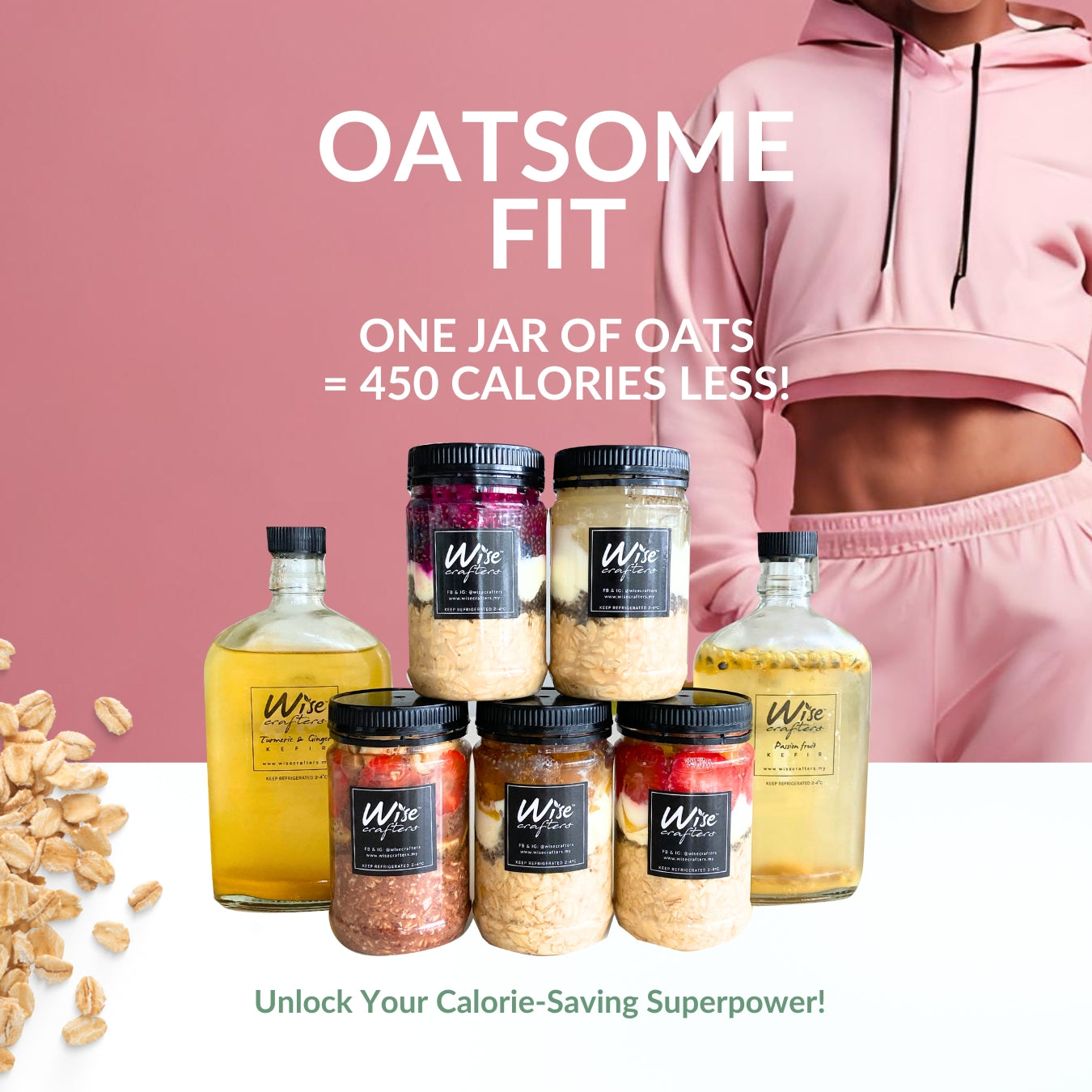 Be Oatsome Combo ( Free RM15 Delivery )