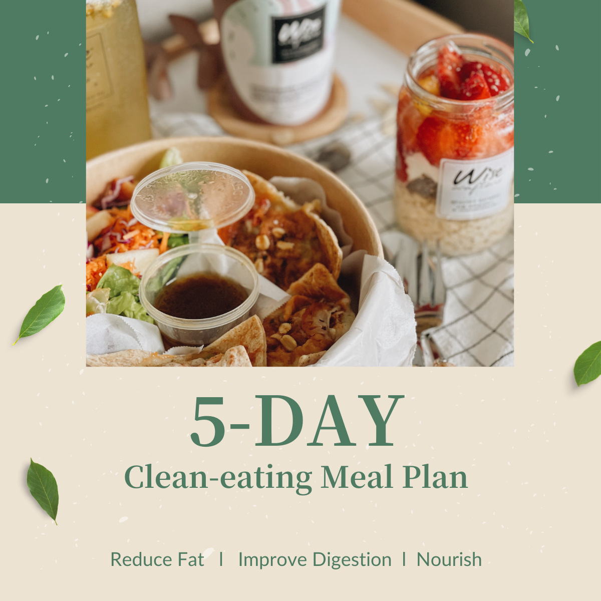 Five-Day Clean-Eating Meal Plan