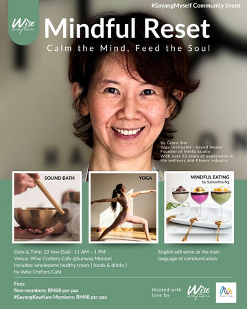 #SayangMyself : Mindful Reset Yoga & Sound Bath