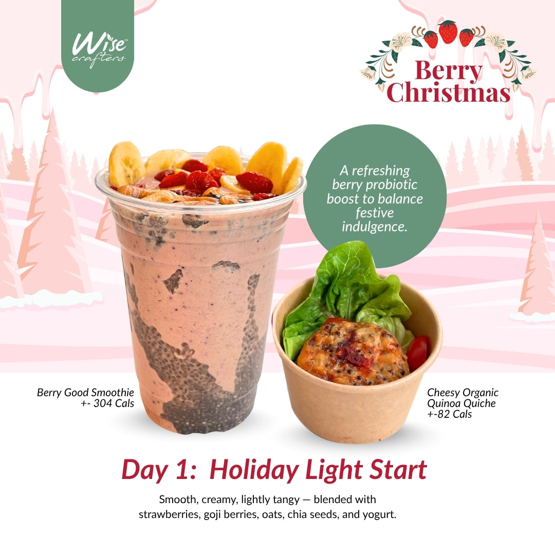 Berry Christmas Breakfast Combo