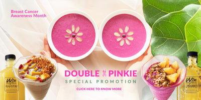 Double pinkie website banner