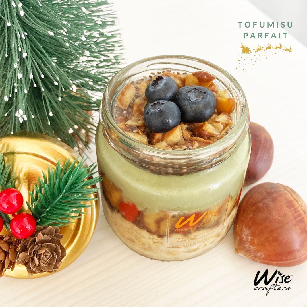 Tofumisu Parfait: Matcha  Chestnut  Escape